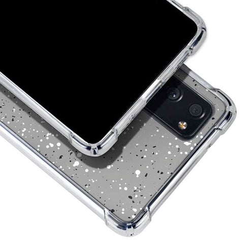 Grey Speckle Galaxy S20 FE Clear Case