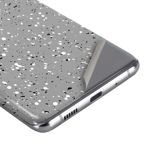 Grey Speckle Galaxy S20 Skin