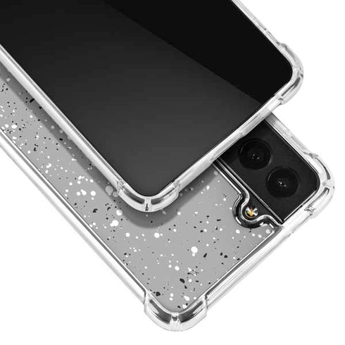 Grey Speckle Galaxy S21 FE Clear Case