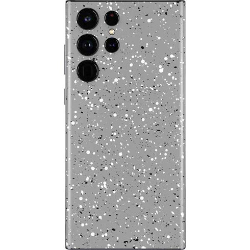 Grey Speckle Galaxy S22 Ultra Skin