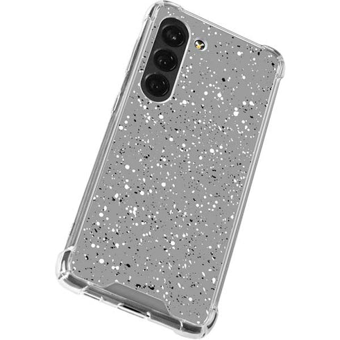 Grey Speckle Galaxy S23 Clear Case