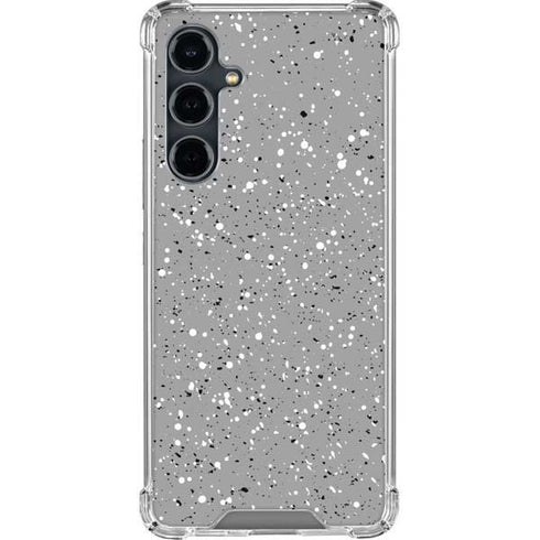 Grey Speckle Galaxy S23 FE Clear Case