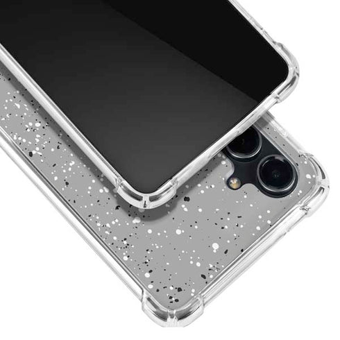 Grey Speckle Galaxy S23 FE Clear Case