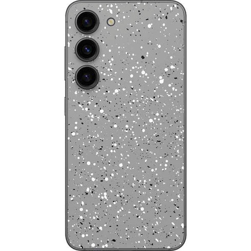Grey Speckle Galaxy S23 Skin