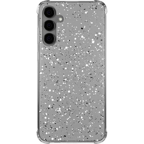 Grey Speckle Galaxy S24 Plus Clear Case