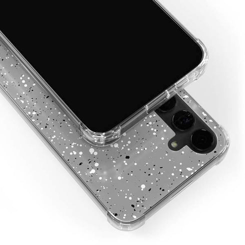 Grey Speckle Galaxy S24 Plus Clear Case