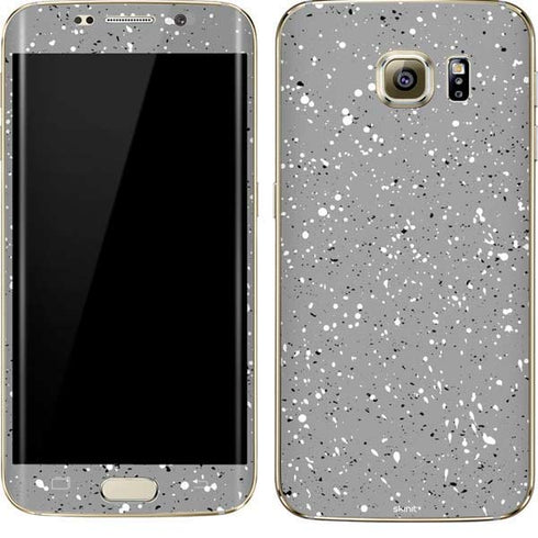 Grey Speckle Galaxy S7 Edge Skin