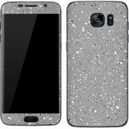 Grey Speckle Galaxy S7 Skin