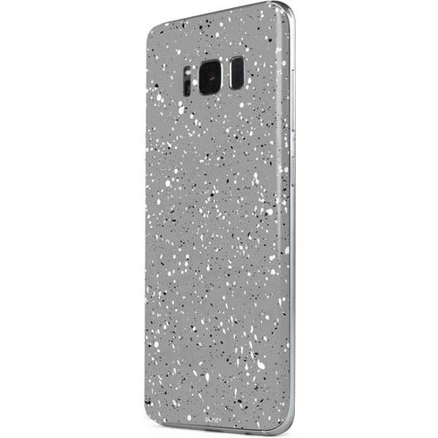 Grey Speckle Galaxy S8 Skin