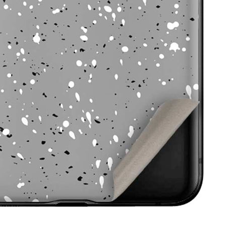 Grey Speckle Galaxy Z Flip Skin