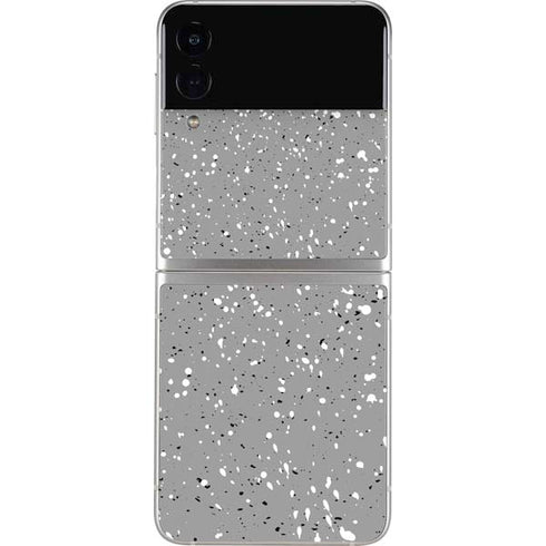 Grey Speckle Galaxy Z Flip3 5G Skin