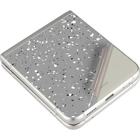 Grey Speckle Galaxy Z Flip3 5G Skin