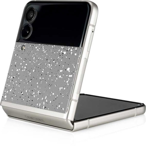 Grey Speckle Galaxy Z Flip3 5G Skin