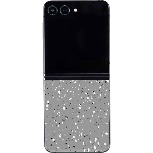 Grey Speckle Galaxy Z Flip5 5G Skin