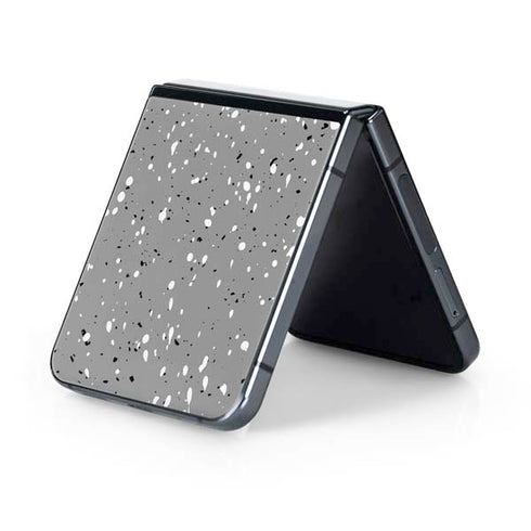 Grey Speckle Galaxy Z Flip5 5G Skin