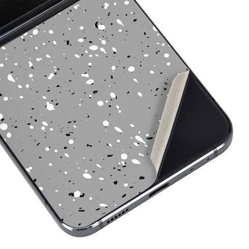 Grey Speckle Galaxy Z Flip5 5G Skin
