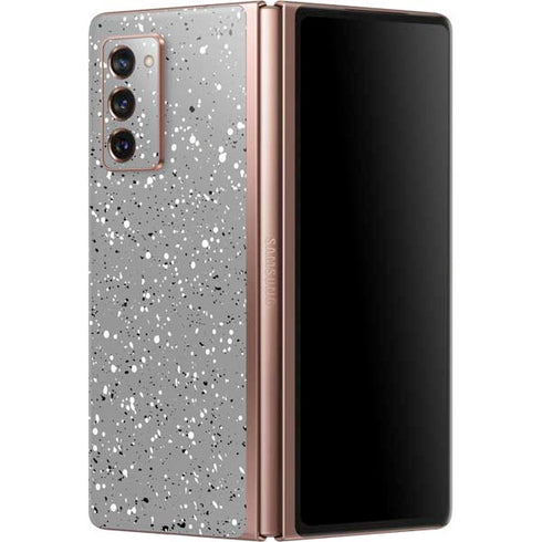 Grey Speckle Galaxy Z Fold2 5G Skin