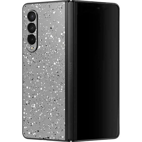 Grey Speckle Galaxy Z Fold3 5G Skin