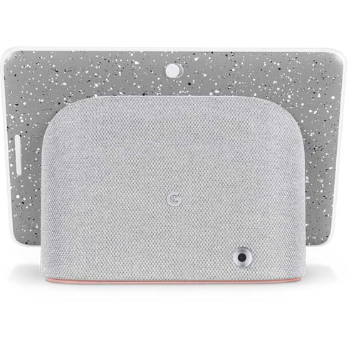 Grey Speckle Google Home Hub Skin