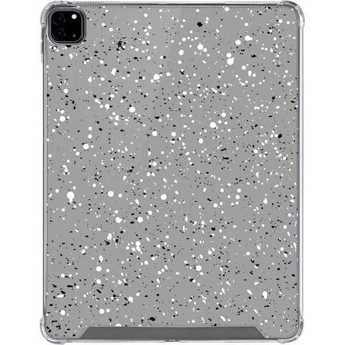Grey Speckle iPad Pro 12.9in (2020) Clear Case