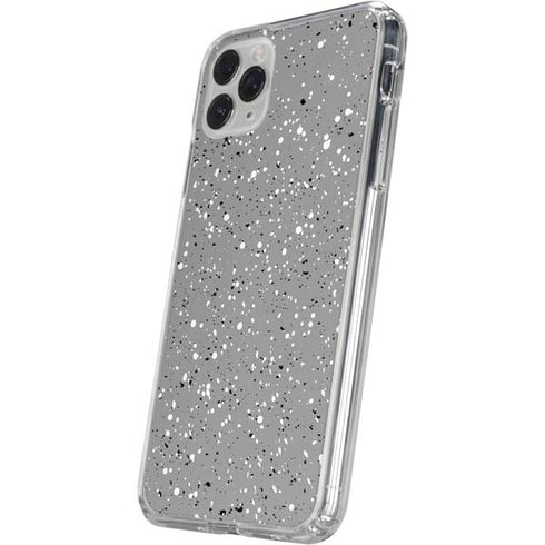 Grey Speckle iPhone 11 Pro Clear Case