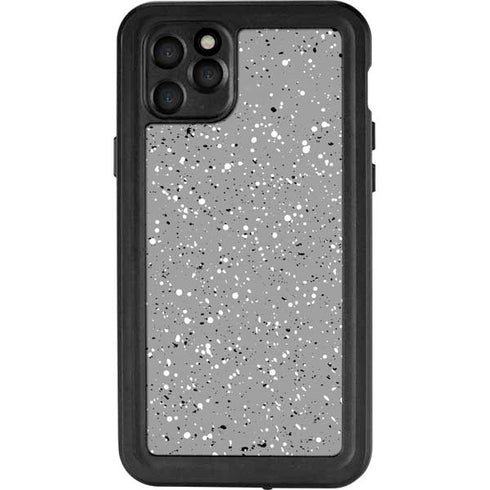 Grey Speckle iPhone 11 Pro Max Waterproof Case