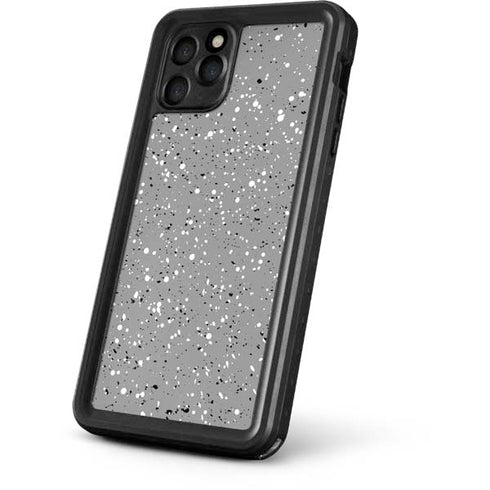 Grey Speckle iPhone 11 Pro Max Waterproof Case