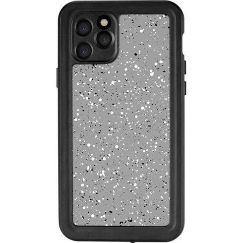 Grey Speckle iPhone 11 Pro Waterproof Case