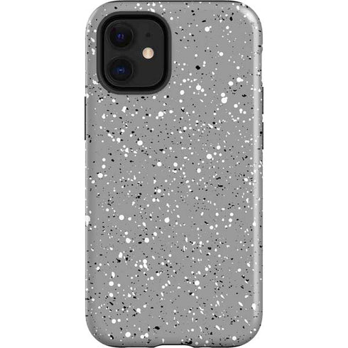 Grey Speckle iPhone 12 Mini Impact Case