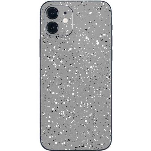 Grey Speckle iPhone 12 Skin