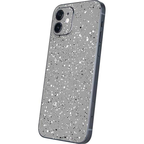 Grey Speckle iPhone 12 Skin