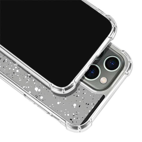 Grey Speckle iPhone 13 Pro Clear Case