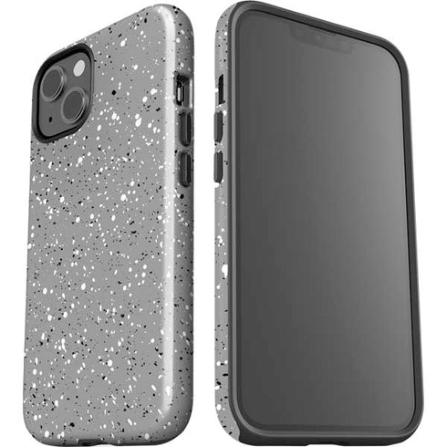 Grey Speckle iPhone 15 Impact Case
