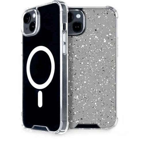 Grey Speckle iPhone 15 Plus MagSafe Case