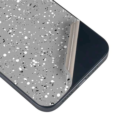 Grey Speckle iPhone 14 Plus Skin