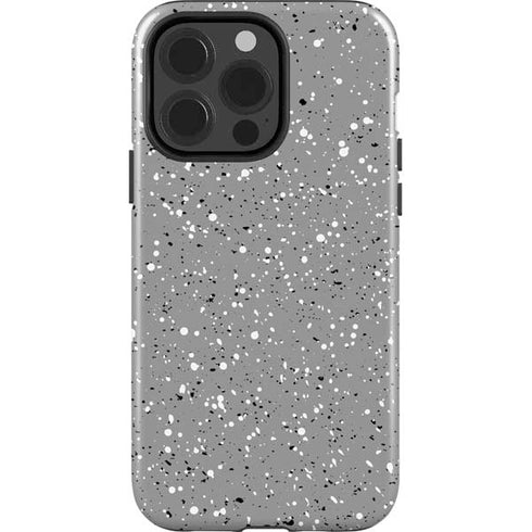 Grey Speckle iPhone 15 Pro Impact Case