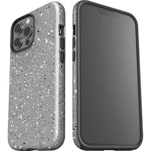 Grey Speckle iPhone 15 Pro Max Impact Case