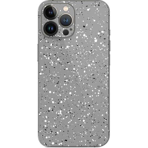 Grey Speckle iPhone 14 Pro Max Skin