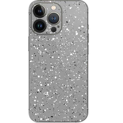Grey Speckle iPhone 14 Pro Skin