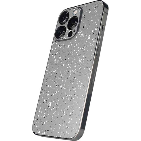 Grey Speckle iPhone 14 Pro Skin