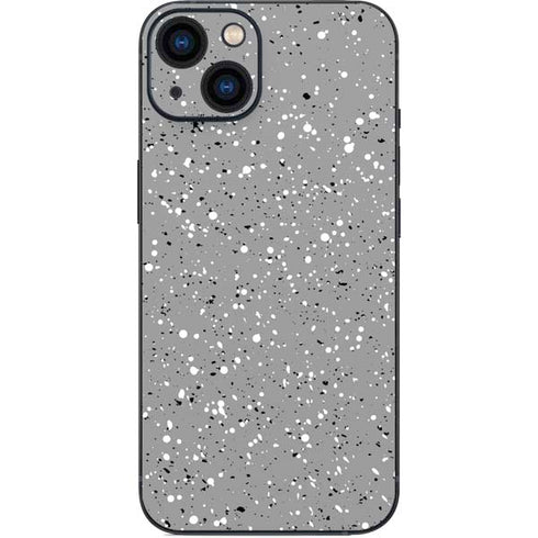 Grey Speckle iPhone 14 Skin