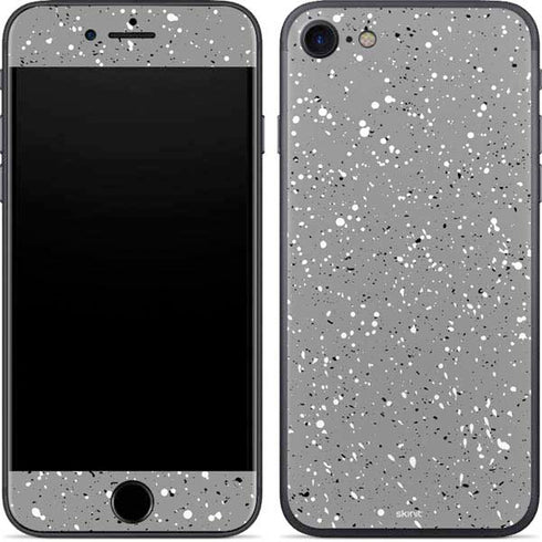 Grey Speckle iPhone 8 Skin