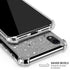 Grey Speckle iPhone XR Clear Case