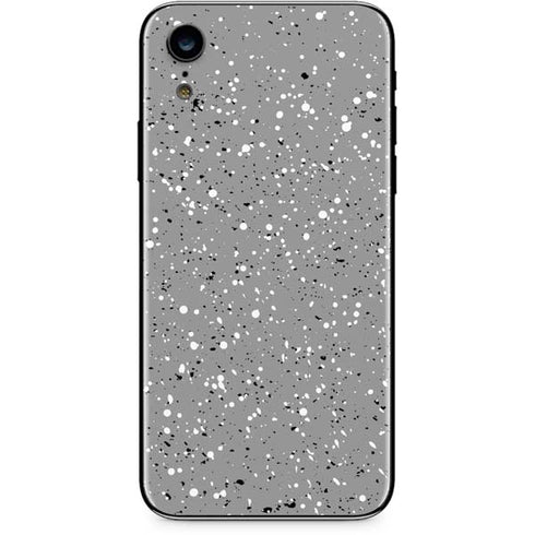 Grey Speckle iPhone XR Skin