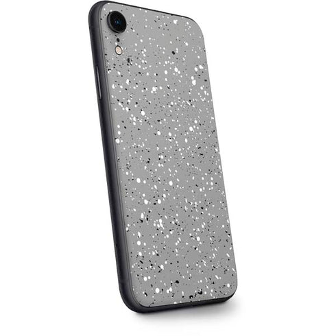 Grey Speckle iPhone XR Skin