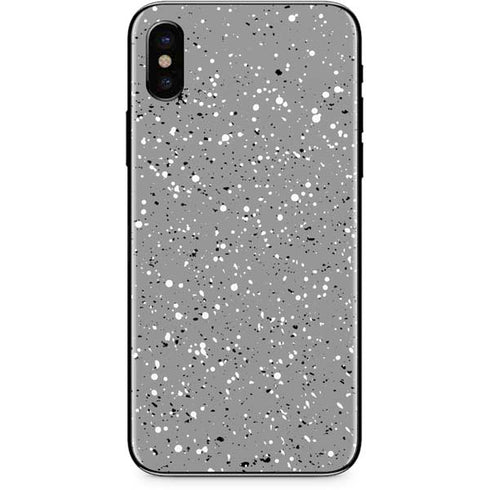 Grey Speckle iPhone XS Max Skin