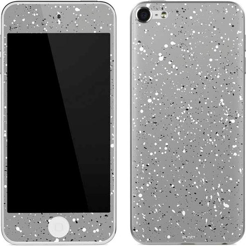 Grey Speckle Apple iPod Skin