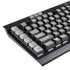Grey Speckle K95 RGB PLATINUM Mechanical Gaming Keyboard Skin