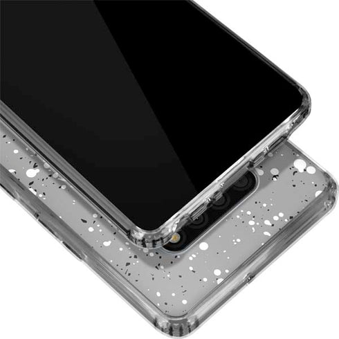 Grey Speckle LG Stylo 6 Clear Case