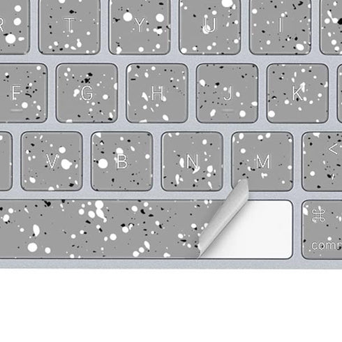 Grey Speckle Magic Keyboard Skin